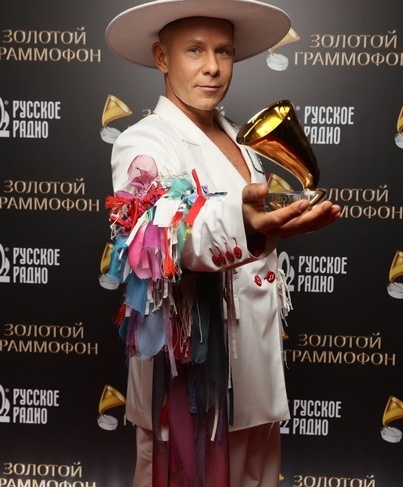Митя Фомин получил свой четвертый Золотой Граммофон!